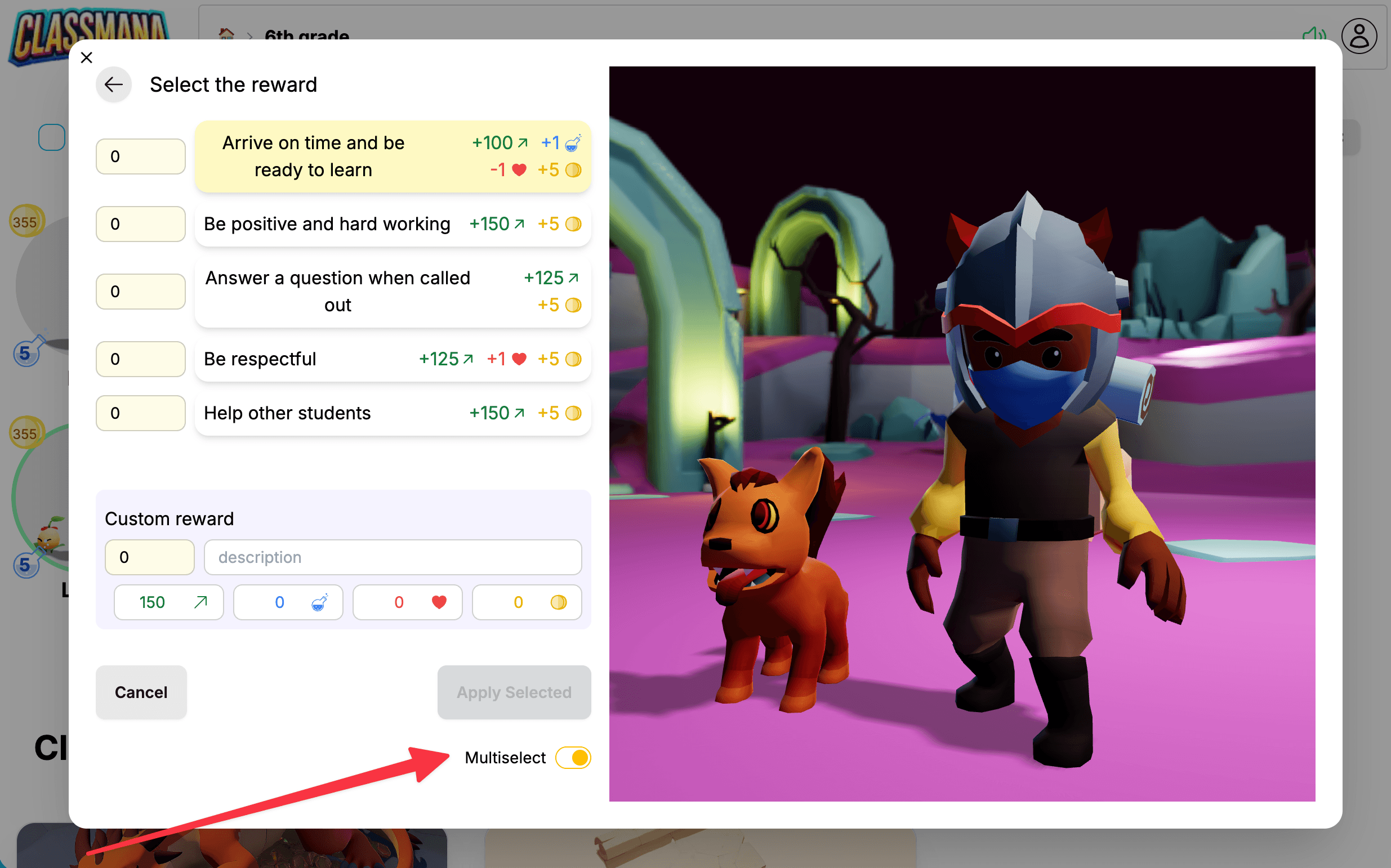 Nytt: Ge flera belöningar, krafter & butiksobjekt på en gång!