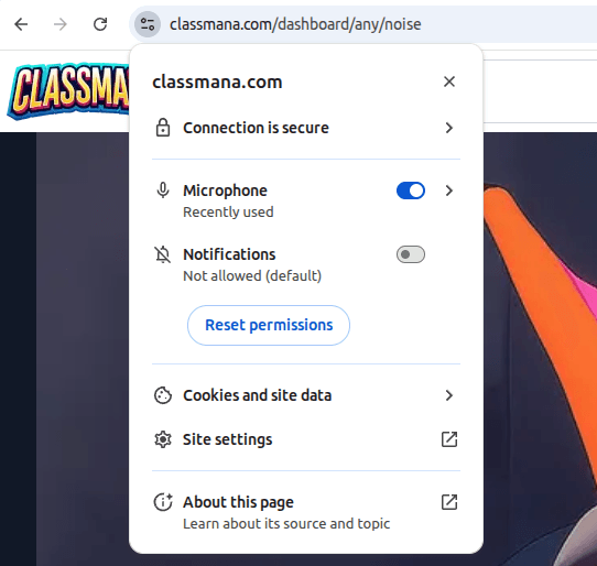 Chrome mikrofonbehörigheter